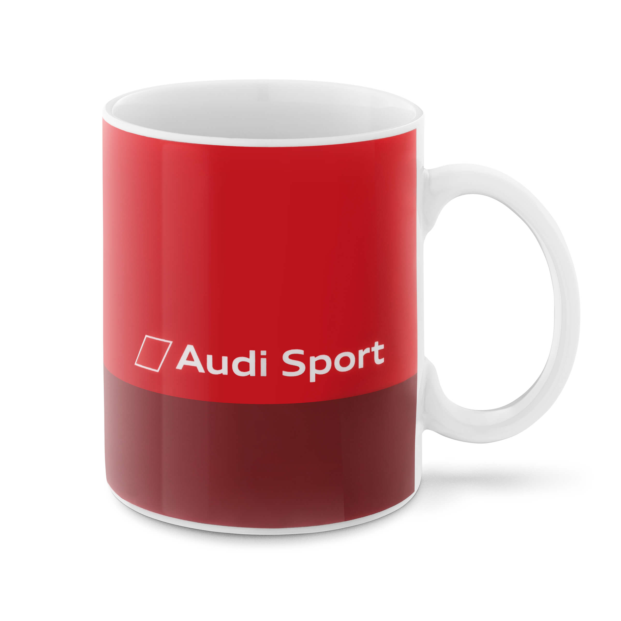 Audi sport кружка красная
